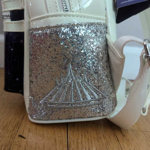 Loungefly Disney Space Mountain Mickey Mouse Main Attraction Backpack BNWT - Picture 4 of 11